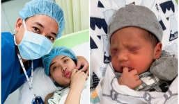 Hải Băng khoe cận mặt quý tử vừa chào đời, cư dân mạng lại bất ngờ gửi lời 'chia buồn'