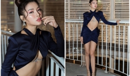 Phương Trinh Jolie diện váy cắt xẻ táo bạo, quyết định hơn thua với Ngọc Trinh