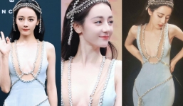 Địch Lệ Nhiệt Ba hóa nàng tiên cá trên thảm đỏ, nhan sắc ra sao mà netizen tranh cãi dữ dội?