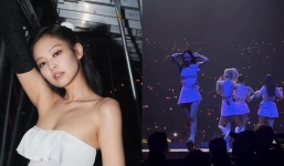 Hậu bị 'ném đá' vì nhảy nhót dung tục, Jennie (BlackPink) bất ngờ bỏ dở trình diễn trong concert