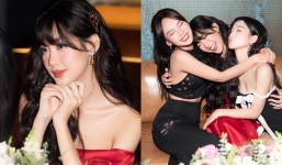 Hoa hậu 'khủng long' Bảo Ngọc xinh như công chúa đón sinh nhật tuổi 22, đọ sắc nét căng cùng dàn mỹ nhân 