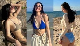 Jun Vũ khuấy đảo mạng xã hội với thân hình quyến rũ bốc lửa, nhan sắc ngày càng lên hương