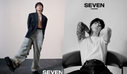 Jungkook (BTS) 'thả xích' loạt ảnh cực cháy quảng bá album 'Seven', lập tức thống trị top trending thế giới