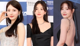 Dàn mỹ nhân đọ sắc cực 'gắt' tại thảm đỏ Rồng Xanh: Song Hye Kyo, Suzy đẹp phát hờn, Yoona khoe lưng trần gợi cảm