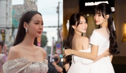 Hoa hậu Bảo Ngọc vội vã bay sang Malaysia, trước khi cất cánh không quên ủng hộ Mai Phương