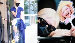 Vừa về Hàn Quốc, Rosé (BLACKPINK) đã 'tấu hài' ở sân bay, khoe ảnh nón lá cực xinh tại Hà Nội