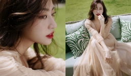 Hoa hậu Lương Thuỳ Linh tung bộ ảnh như tiểu thư tài phiệt, vẻ đẹp 'sang từ cốt cách' khiến ai cũng trầm trồ