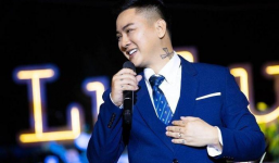 Hoài Lâm bị fan nữ 'cưỡng hôn' trên sân khấu, biểu cảm 'khó đỡ' khiến dân tình chú ý