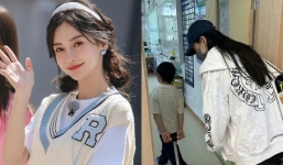 Angela Baby giản dị dắt con đi khai giảng, chi tiết liên quan đến Huỳnh Hiểu Minh gây sốt