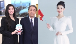 Á hậu Phương Nhi lên truyền hình Nhật Bản trước thềm chung kết Miss International