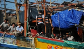 2 tàu cá cùng 9 thuyền viên Việt Nam bị cảnh sát biển Thái Lan bắt giữ 