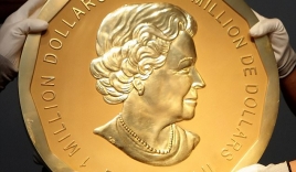 Đồng xu vàng khổng lồ nặng hơn 1 tạ giá 100 tỷ đồng bị đánh cắp