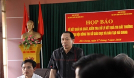Gian lận điểm thi tại Hà Giang: Việc điều tra chưa kết thúc, có thể khởi tố vụ án 