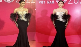 Hoa hậu Tiểu Vy gặp sự cố trang phục vì chiếc váy 'phản chủ'
