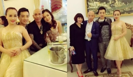 Xuất hiện ảnh diễn viên Hoàng Yến và chồng cũ đi tiệc cùng Đường Nhuệ