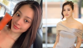  Hoa hậu Tiểu Vy lộ ảnh chụp lén gương mặt mộc: Bất ngờ với nhan sắc thật