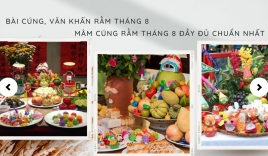 Bài cúng, văn khấn Rằm Tháng 8 và mâm cúng Rằm tháng 8 đầy đủ chuẩn nhất