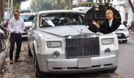 Loạt ảnh hiếm về tài xế của 'vua cà phê' Đặng Lê Nguyên Vũ cạnh siêu xe Roll Royce gây 'bão' MXH