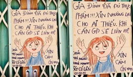 Tấm biển đáng yêu trước cửa nhà dân ở Sài Gòn, nội dung khiến nhiều người khen ngợi
