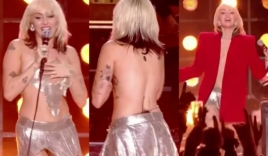 Gặp sự cố 'muối mặt' trên sân khấu, Miley Cyrus vẫn bình tĩnh tiếp tục biểu diễn
