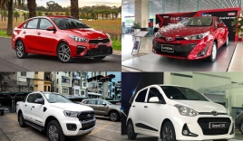 Top 10 xe hơi bán chạy nhất Việt Nam tháng 7/2021: Ngôi vương không đổi chủ