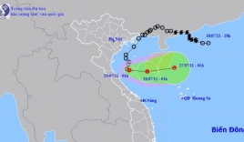 Áp thấp nhiệt đới giật cấp 8 gây mưa lớn cho Hà Tĩnh, Quảng Bình