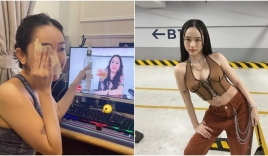 Hot girl Thúy Vi gặp sự cố sau khi 'nâng ly' cùng bà Phương Hằng trên sóng livestream