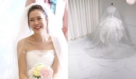 Xôn xao hình ảnh váy cưới của Son Ye Jin, có gì mà dân tình ngỡ ngàng?