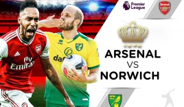 Trực tiếp Arsenal vs Norwich City, link xem trực tiếp Arsenal vs Norwich City: 21h00 ngày 11/09