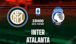 Nhận định Inter Milan vs Atalanta (23h00, 25/09) vòng 6 Serie A: Đòi lại ngôi đầu