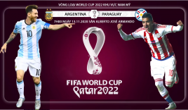 Link xem trực tiếp bóng đá Paraguay vs Argentina (6h00, 8/10) vòng loại World Cup 2022