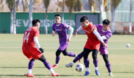 U23 Việt Nam chia quân đấu đối kháng, HLV Park chỉ đạo cả đội nghiên cứu kỹ U23 Myanmar