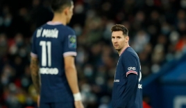 PSG bị cầm hòa, Messi 'bất lực' sau khi giành Quả bóng Vàng thứ 7