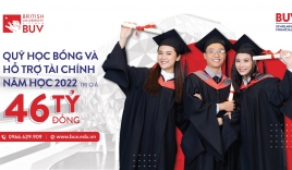 Quỹ học bổng BUV trị giá 46 tỷ đồng chính thức nhận hồ sơ ứng tuyển
