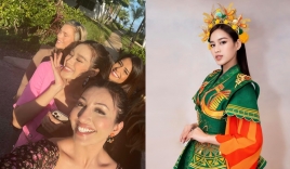Vừa nhập team Miss World, Đỗ Thị Hà đã 'chặt chém' thế này rồi cơ à, nhưng nhìn vòng 1 thấy hơi sai sai không?