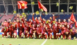 SEA Games 31: Đoàn Thể thao Việt Nam nắm chắc ngôi đầu bảng tổng sắp