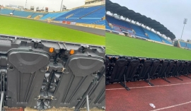 Sau SEA Games 31, sân Thiên Trường tiếp tục mang đến diện mạo mới tại V-League 2022