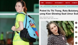 Báo Indonesia đã chú ý đến 1 VĐV Việt Nam vì sở hữu nhan sắc ‘đẹp như thôi miên người hâm mộ’