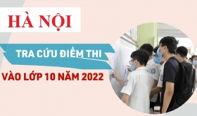 Tra cứu điểm thi tuyển sinh vào lớp 10 năm 2022 TP Hà Nội nhanh nhất, chính xác nhất
