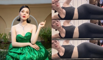 Lệ Quyên dạo này chăm chỉ tập luyện, khoe dáng trên MXH mà ai nấy trầm trồ