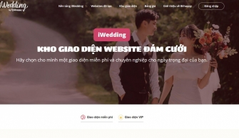 Nền tảng thiết kế thiệp cưới online chuyên nghiệp từ Biihappy iWedding