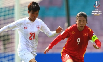 Cầm hòa 2-2 trước Myanmar, ĐT nữ Việt Nam gặp Trung Quốc tại tứ kết Asian Cup