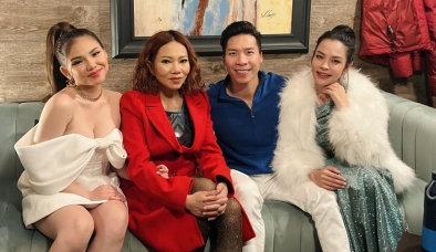 Nghi vấn Ngọc Mai âm thầm hội ngộ dàn sao Ca sĩ mặt nạ ở Mỹ nhưng không ai dám tag tên