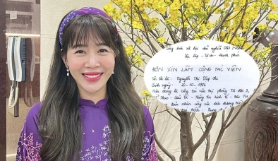 Kỷ vật thuở mới vào nghề chuẩn 'vở sạch chữ đẹp' của MC Diệp Chi VTV gây sốt