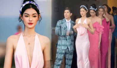 Bé Quyên gặp sự cố đỏ mặt vì chiếc váy mong manh phản chủ trước gió