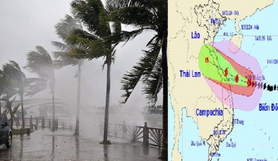 Bão số 13 Vamco lại mạnh lên giật cấp 17, diễn biến nguy hiểm khó lường, miền Trung khẩn trương di dời người dân