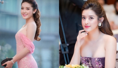 Á hậu Huyền My gây sốt trên báo Trung, được gọi là mỹ nhân số một Việt Nam