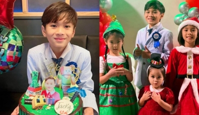 Thanh Thảo tổ chức sinh nhật cho con trai, nhóc tì càng lớn càng khôi ngô