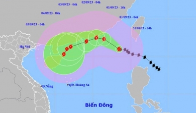 Bão số 3 Saola đạt cấp siêu bão, hướng đi phức tạp trên biển Đông