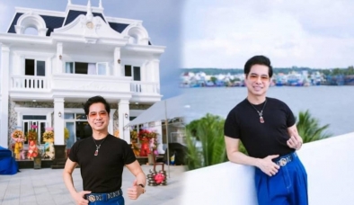 Sau biệt thự 400 tỷ đồng, Ngọc Sơn tiếp tục xây dựng biệt thự view sông hoành tráng